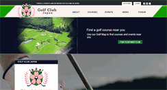 Desktop Screenshot of golfclubjapan.com